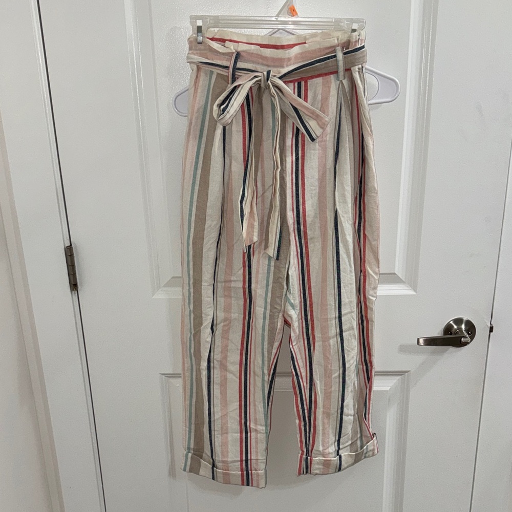 Striped Multi-Color Two Piece Set - Picture 4 of 8